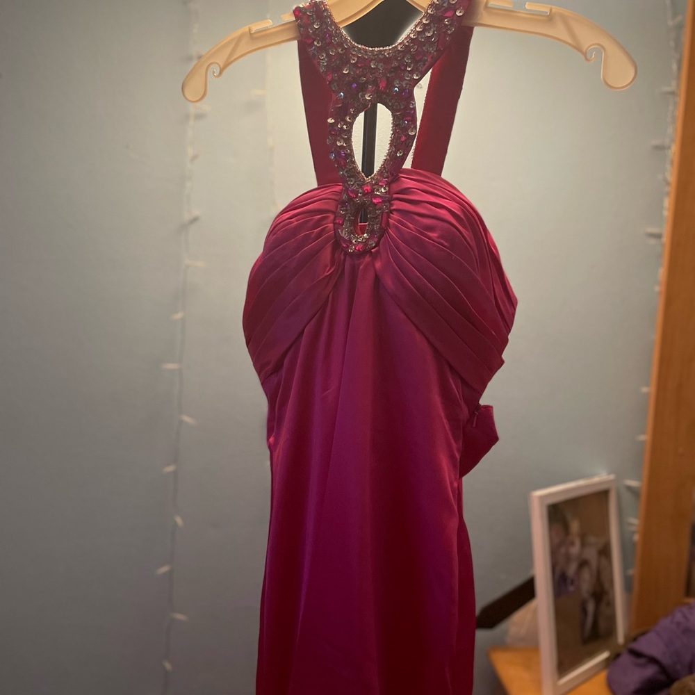 Elegant Pink prom Dress